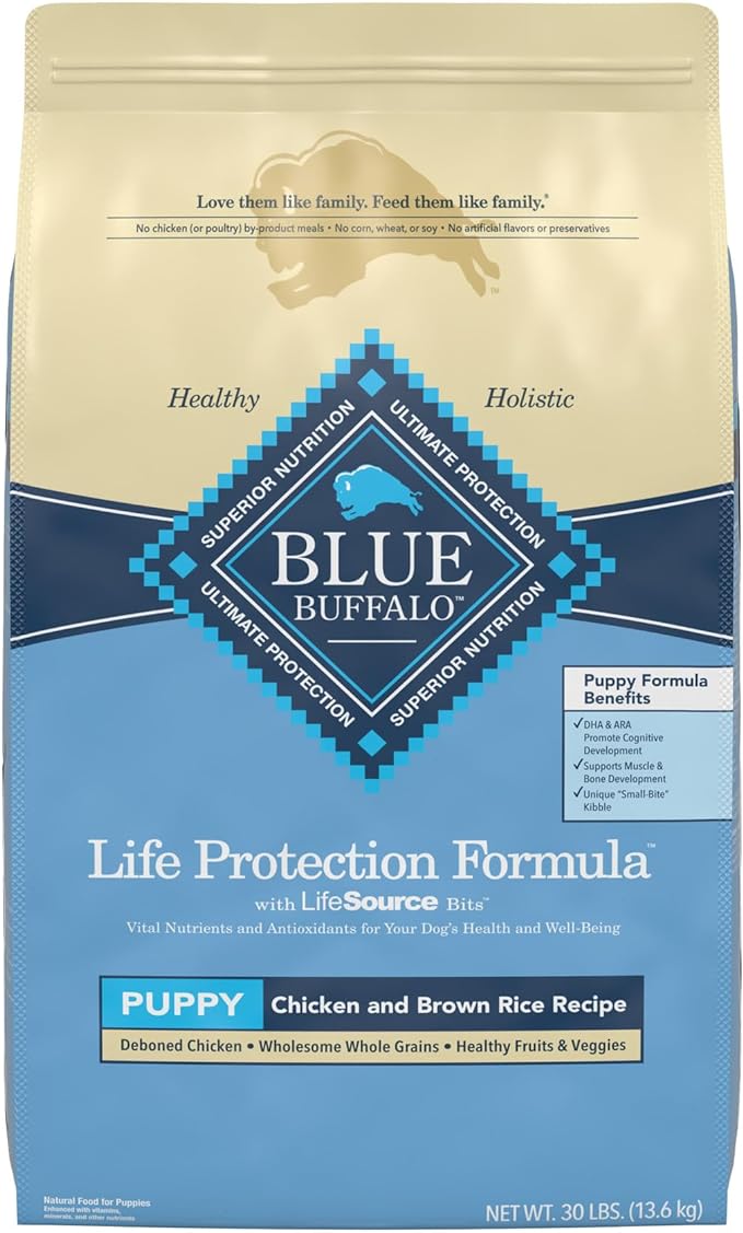 Blue Buffalo Life Protection Formula Natural Puppy Dry Dog Food Chicken and Brown Rice 30 lb Costless WHOLESALE La Habra Orange California Outlet Store